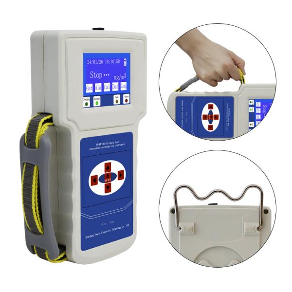 Quality PM2.5 PM10 Portable Dust Detector High Measurement Accuracy Laser Dust Detector for sale