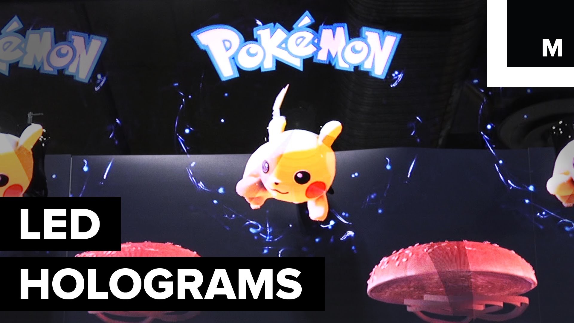 High Resolution LED Based Technology Plug / Play Hologram Display 3D