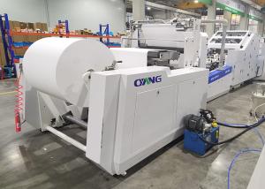 Buy cheap B460 Model Semi Auto 150pcs/Min Roller Feeding Square Bottom Paper Bag Machine Computer Central Control product