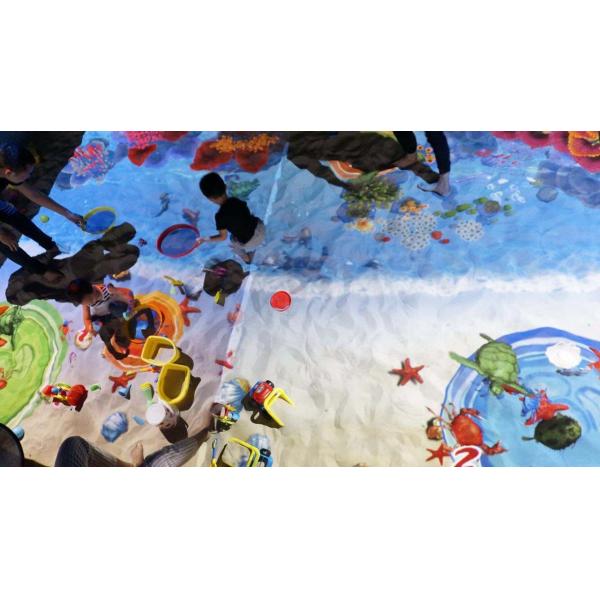 220V AR Interactive Game Magic Sand Pond Beach World Game Machines ROHS