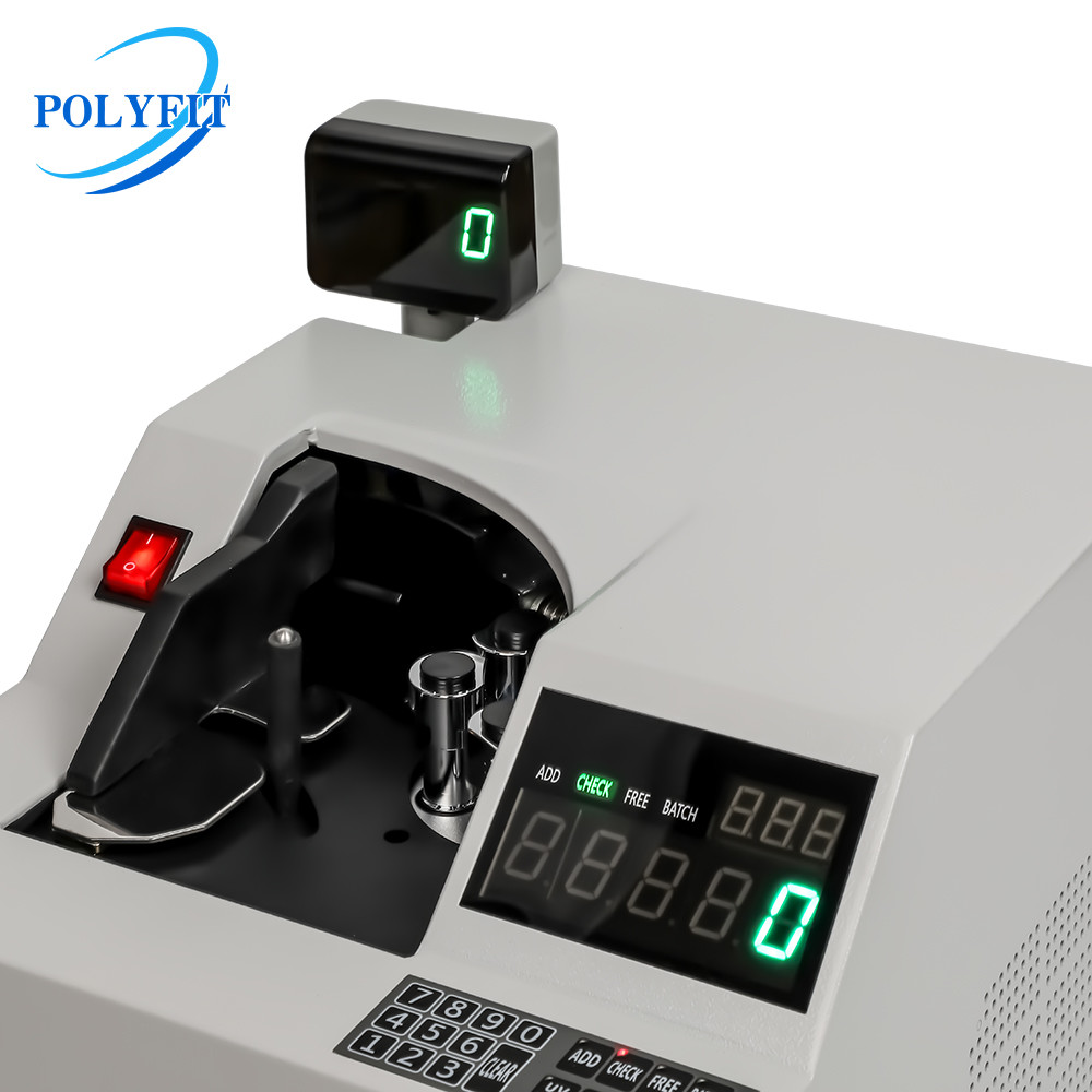 Desktop Vacuum Note Counter Bundle Note Counter with Display for Congo Pakistan Myanmar Bangladesh Laos