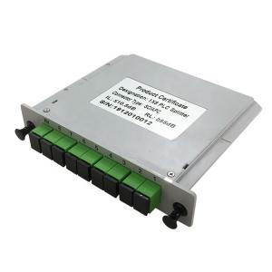 China SC/APC G657A1 FTTH 1x8 PLC Splitter LGX Cassette Box on sale