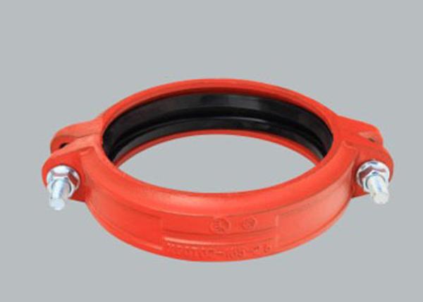 Quality Joining Rigid Couplings Grooved Pipe Fitting 45 Elbow With EPDM Gasket for sale