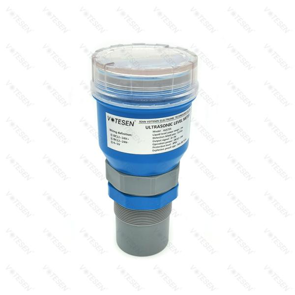 Quality 4-20mA Ultrasonic Level Transmitter Water Tank Level Sensor ABS for sale
