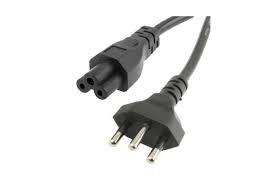 Quality Home Application C13 PVC Brazil Black Power Cord With 3 Pin Plug for sale