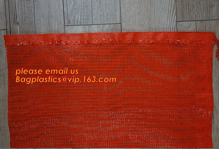 pp tubular fruit net sack, Customize all colors and sizes potato onion mesh raschel bag,Raschel knitting PE mesh vegetab