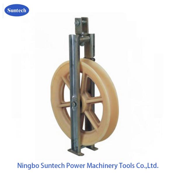 Quality Universal Optical Fiber Cable Stringing Equipment 20KN OPGW Cable Stringing Block for sale
