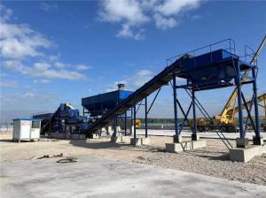 Automatically Stabilized Soil Mixing Plant With PLC Control System