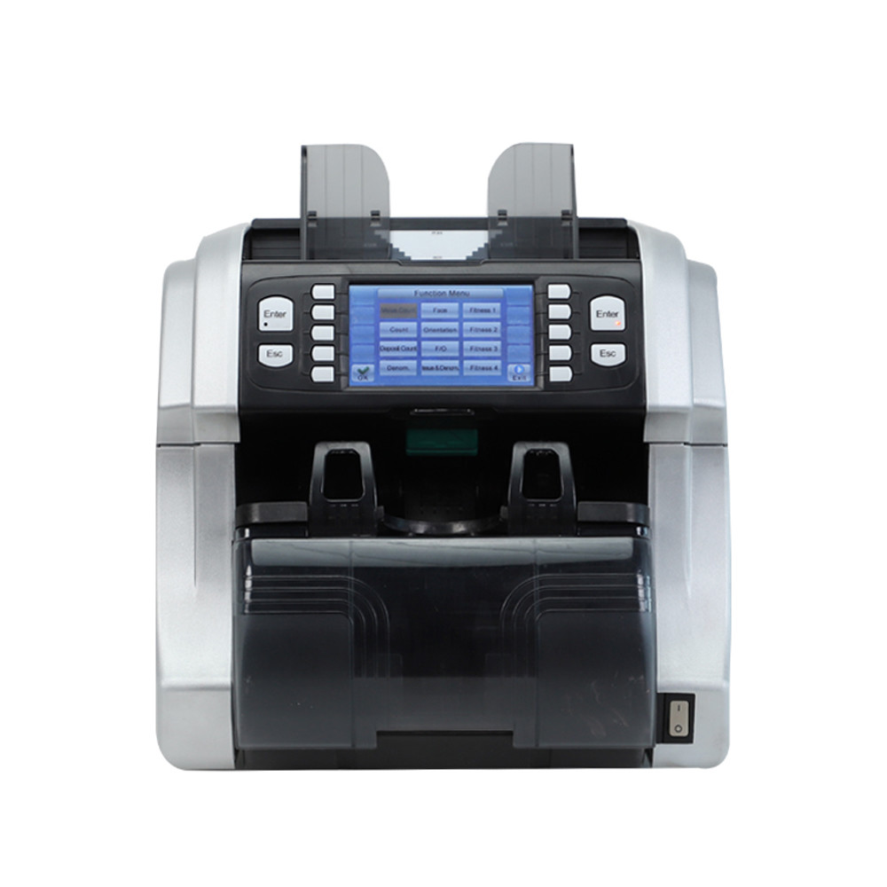 Fitness Banknote Sorter 1+1 pocket Mix Value Counting Sorting Machine for All Currencies F101