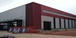 S275 S355 Office Workshop Steel Structure With Cladding Sheets