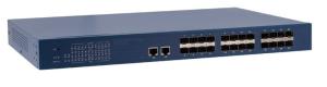 Gigabit 24-Port SFP Fiber Optic Switches With ACL Access Control , DHCP Snooping