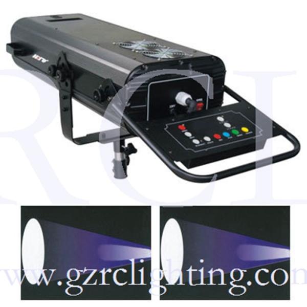 Quality 1200W Stage Follow Spotlights  With Color Wheel Wedding show light for sale