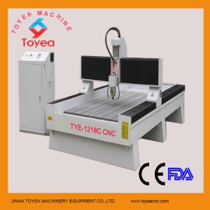 China 3D relief Metal cnc router engraving machine TYE-1218C on sale