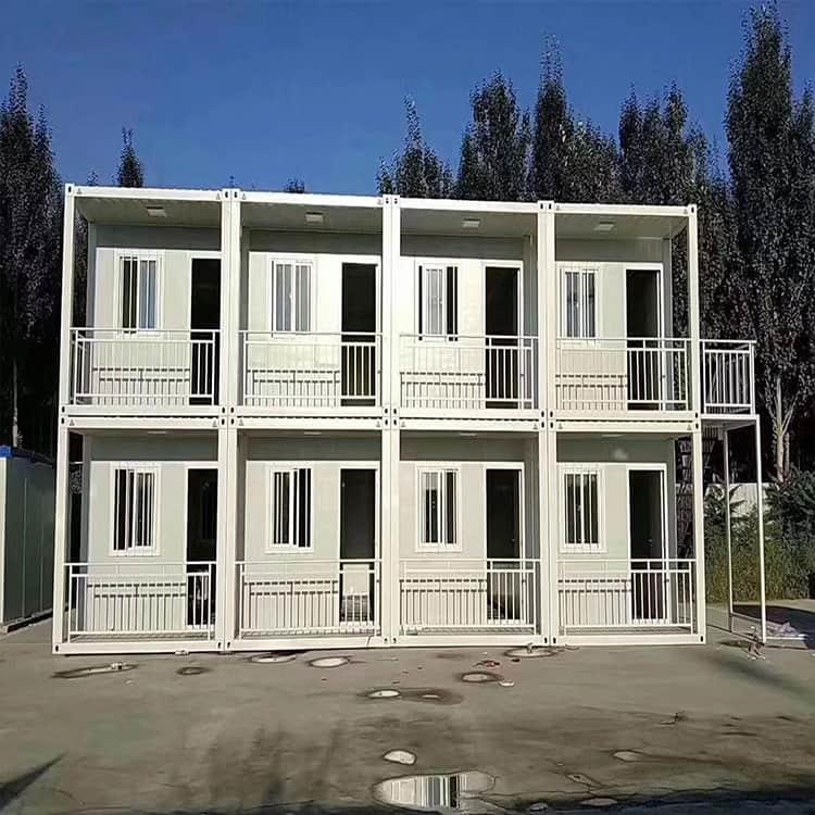 Customized Expandable Container House 2 Story Container Home Prefabricated For Construction