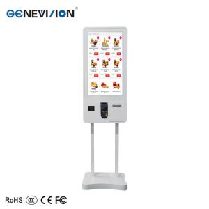 Buy cheap 32 Inch Self Service Touch Screen Payment Kiosk Thermal Printer Bill Acceptor POS System Ordering Machine product