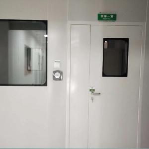 China Double Glazed Toughened Glass View Window Airtight Cleanroom Door on sale