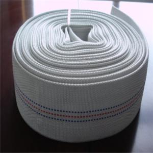 Polyester jacket colorful lined flexible lay flat hose woven