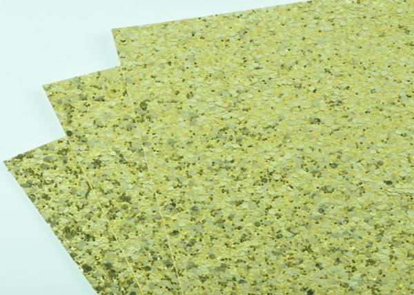 Quality 12*12" Scrapbook Craft Bright Green Glitter Paper DIY Crafts Material for sale