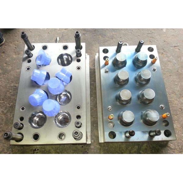 Washing Liquid Bottle Plastic Injection Cap Mould , Injection Molding Bottle Caps