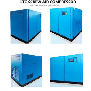 China Oil-Lubricated Electric Screw Compressor VSD Energy Efficient 100psi 116psi 145psi on sale