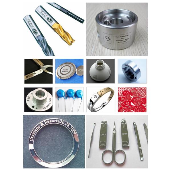 Autofocus 50W split fiber laser marking machine laser engraving machine Nameplate marking mach stainless steel