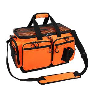 China ISO9001 Fishing Tackle Bags Water Resistant Fishing Gear Bag With Tackle Box on sale
