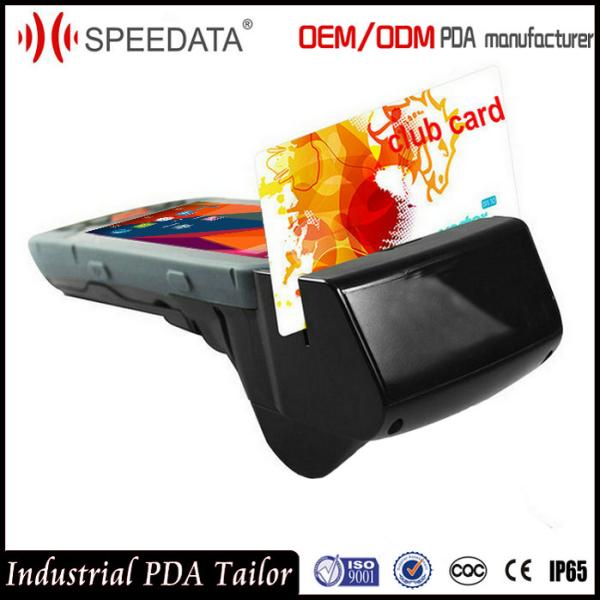 Quality IP65 Outdoor Dustproof Handheld Terminal PDA Scanner Android Smart MSR Card for sale