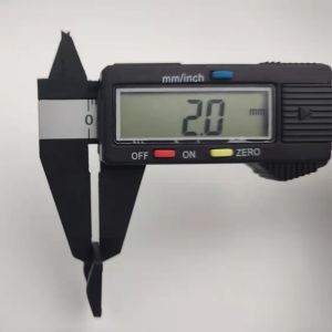 Adjustable Convenient Black Plastic Slide Adjuster 2.0mm Thick