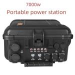 AC Pure Sine Wave Output 7000W High-Power Portable Generator for Solar Power