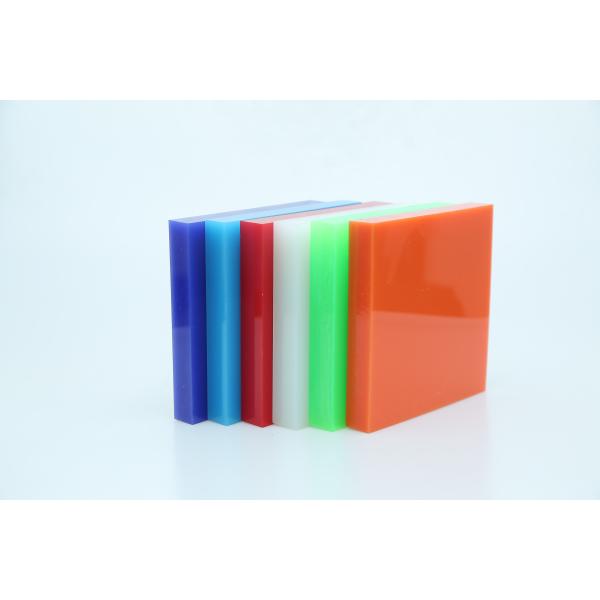 High Glossy White Customized 1.8mm 2.5mm Cast Colored Acrylic Sheet Plexiglass Panel