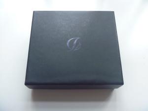China Black Custom Paper Packaging Boxes Printing Hot Stamping Black Foil Finish on sale