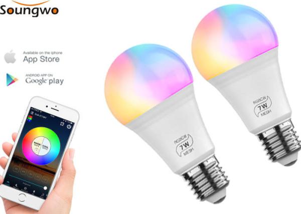 Quality E26 Music Bulb Bluetooth Mesh Speaker Light Bulb Smart Lamp Group Control for sale