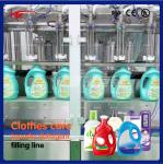 8 Heads Detergent Filling Machine 2000ml-5000ml Detergent Liquid Packing Machine