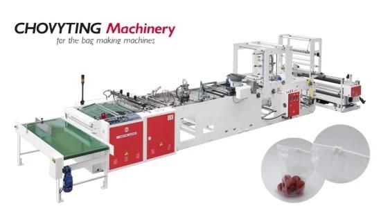 Quality Frosted PE Poly Zip Lock Bag Making Machine 40m/Min for sale
