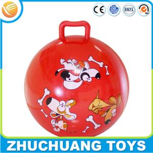 China wholesale pvc inflatable bouncing toy skippy ball hopper on sale