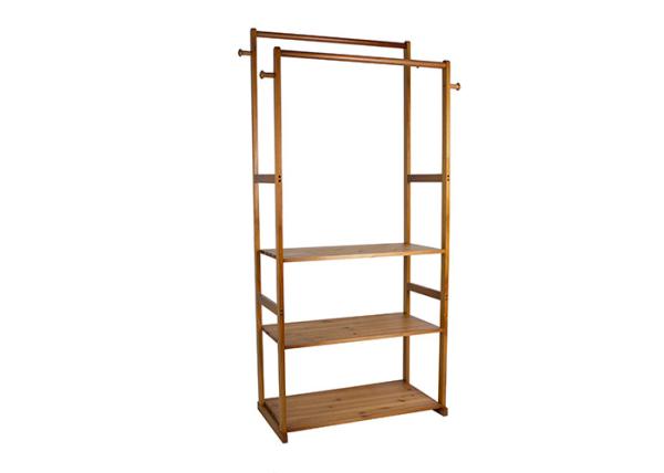 Quality 4 Hooks 20KG 70cm Width Entryway Coat And Shoe Rack for sale