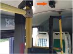3G Binocular Bus people counting passenger in bus System Stored Data in HDD or