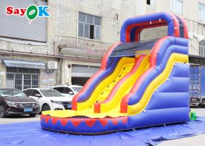 China Simple PVC Inflatable Slide Single Dinosaur Dry Slide Inflatable Bounce House With Slide Inflatable Slide For Pool on sale