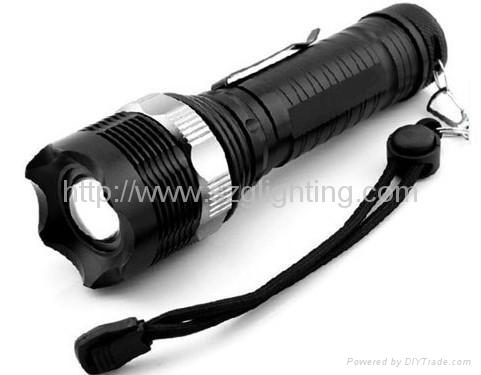 Quality XML-T6 10W Cree LED 1200LUM high power flashlight torch for sale
