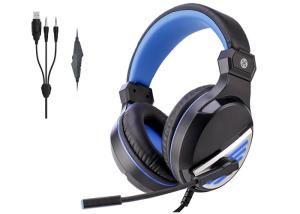 Omnidirection Microphone Illumination Gaming Headset 2x3.5 Plug 110dB
