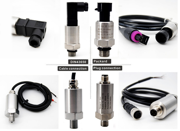 200%FS Digital High Temperature Pressure Sensor With Long Term Stability