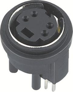 Buy cheap Mini Din Connector 8pin female Socket S terminal product