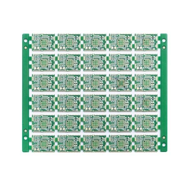 Quality 4L Green 	Ultra Thin PCB Impedance Control Half Hole 3mil 0.8mm for sale