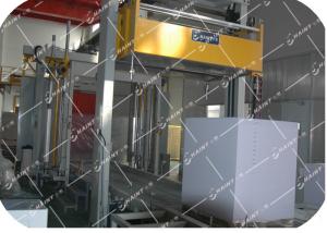 China Automatic Pallet Wrapping Machine Intelligent Equipment Electric Heating Type on sale