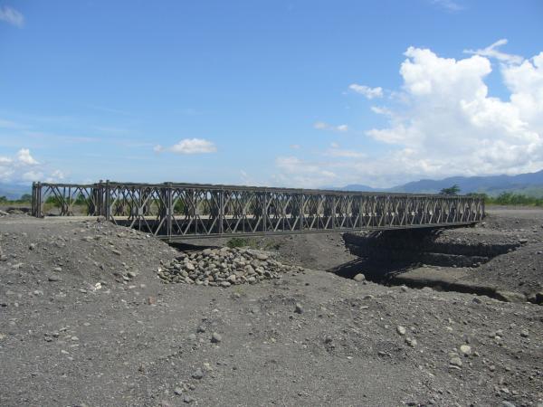 Quality Permanent Bailey Bridge / Steel Frame Bridge With Simple structure for sale