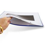 A4 Magnetic File Pocket Document Display Frame Reusable Magnetic Document Holder
