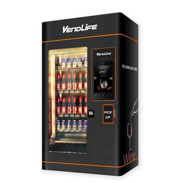 Quality 168 Items Wine Vending Machines Installed In The Hotel CQC Approved for sale