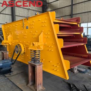 China 3YK2460 Mobile Vibrating Sand Screen Machine For Aggregate Limestone Separator on sale