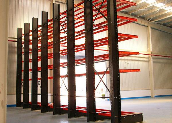 Quality Single Sided Cantilever Storage Racks 1500MM Max. Arm Length For Irregular / Longer Products for sale