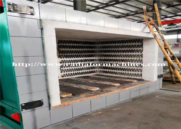 Quality Industrial Resistance Bogie Hearth Furnace , Car Bottom Furnace Tilting Bogie for sale